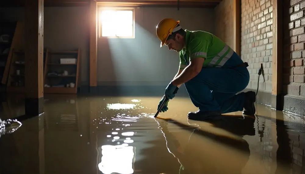Professional water damage restoration services in Mount Airy, GA